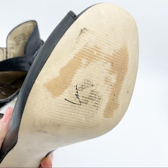 Michael Kors Black Open Toe Stiletto Bootie w/Chain Detail 8.5 - Picture 6 of 15